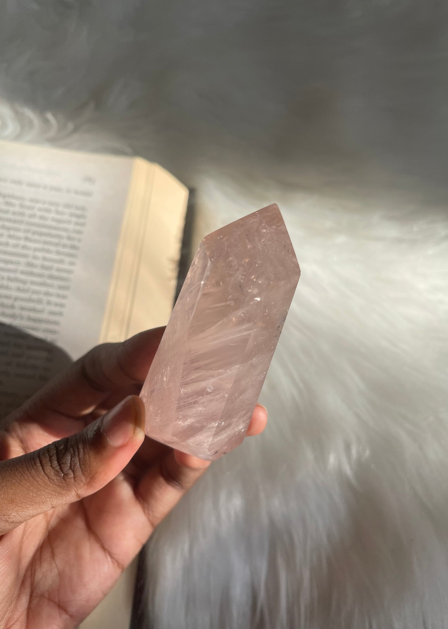 Rose Quartz point