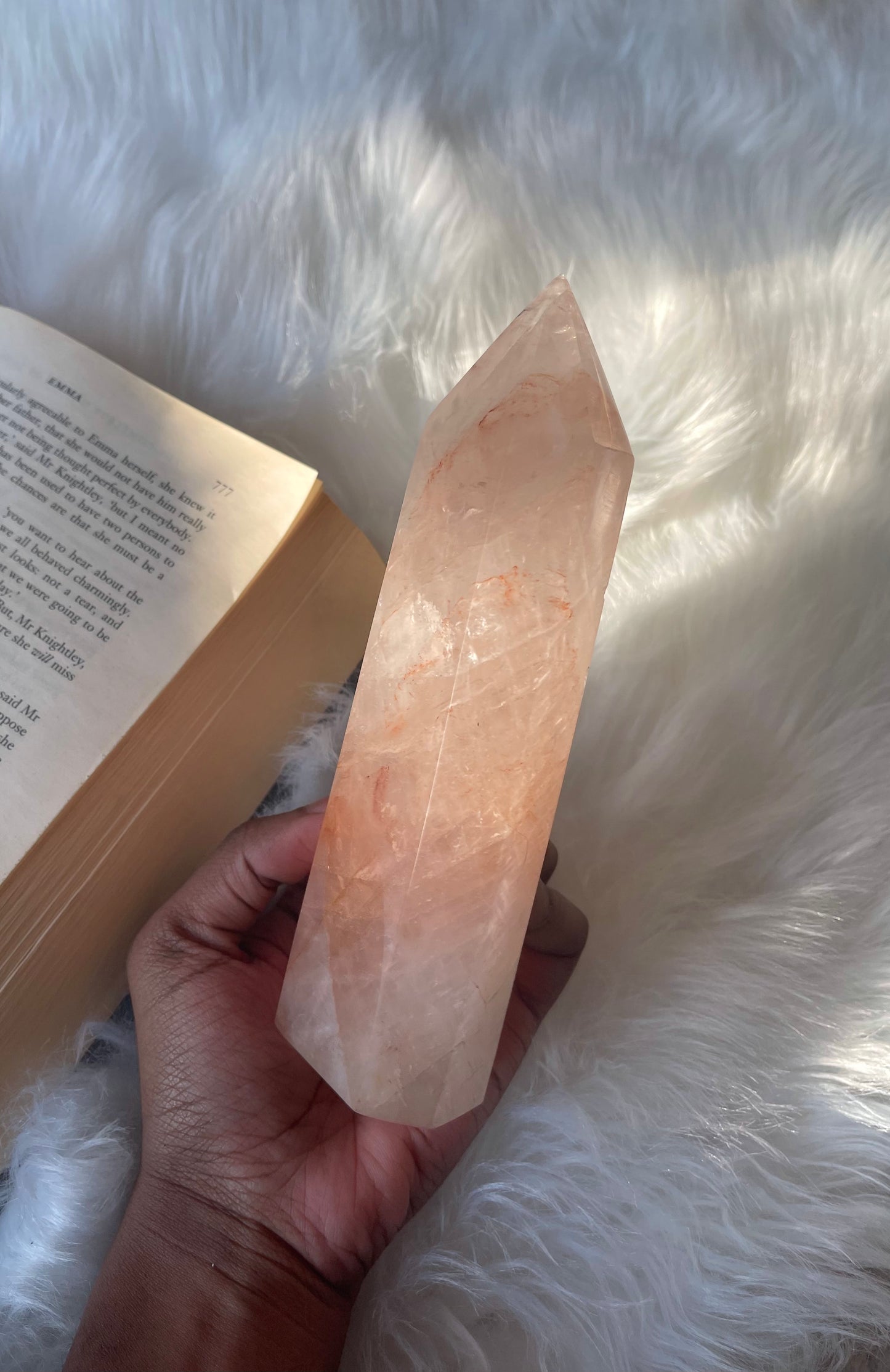 Hematoid Quartz point