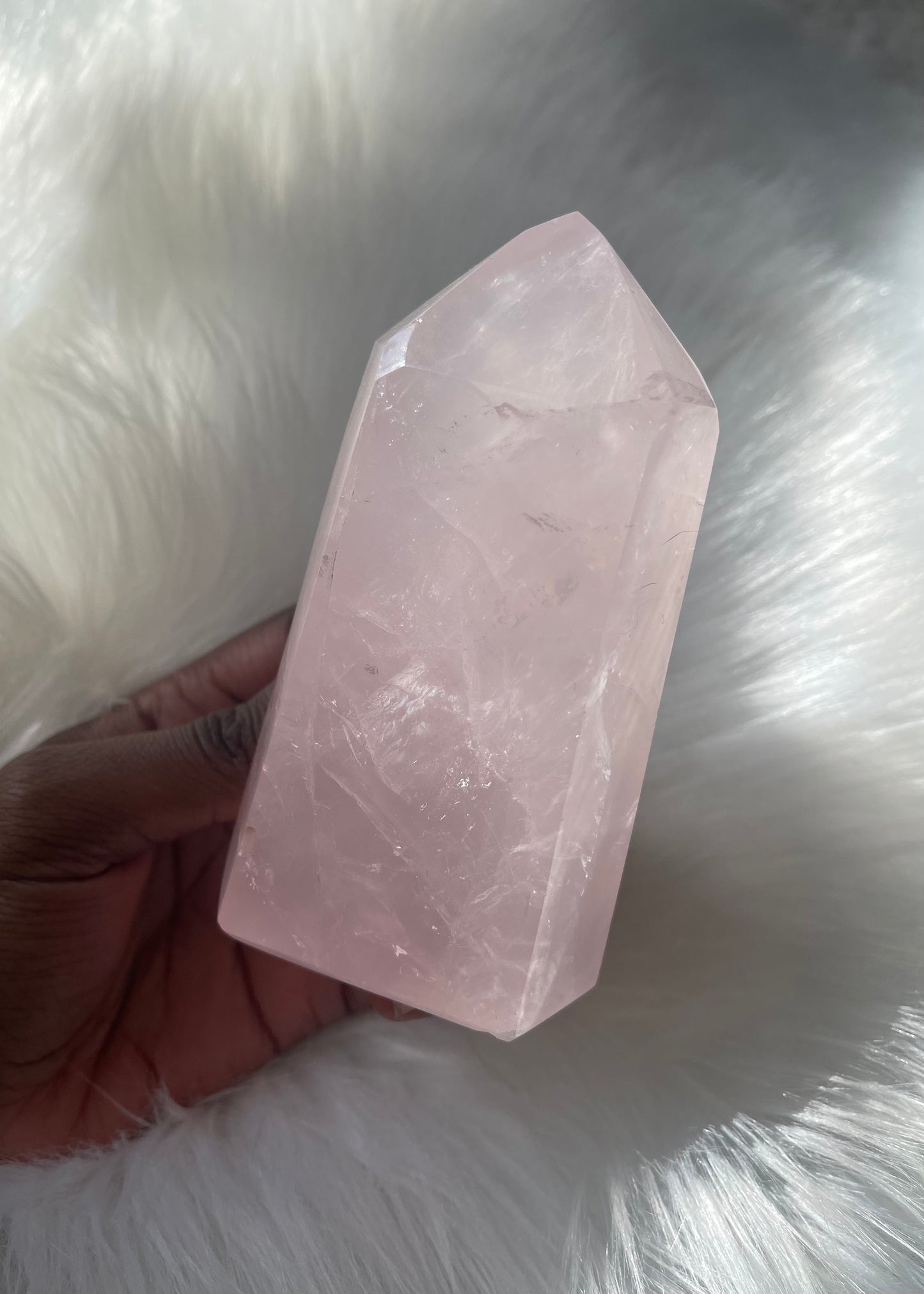 Rose Quartz point