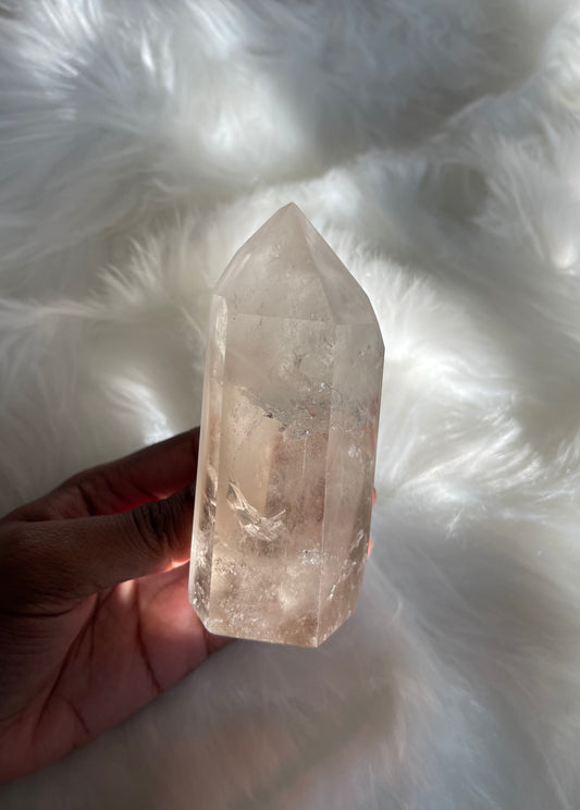 Clear Quartz point (Optic Quartz)
