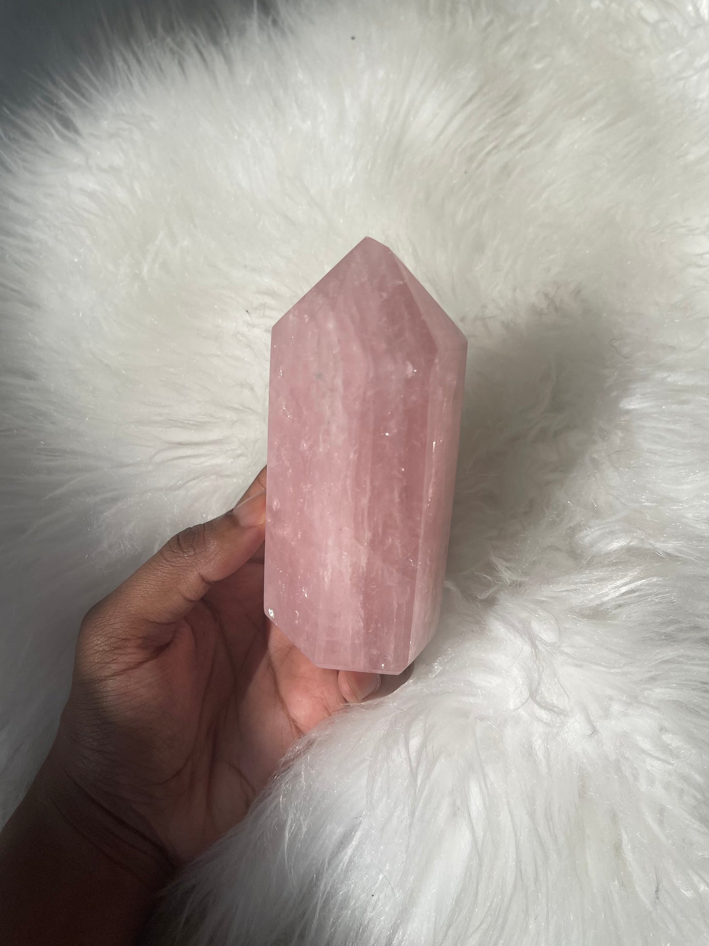 Rose Quartz point