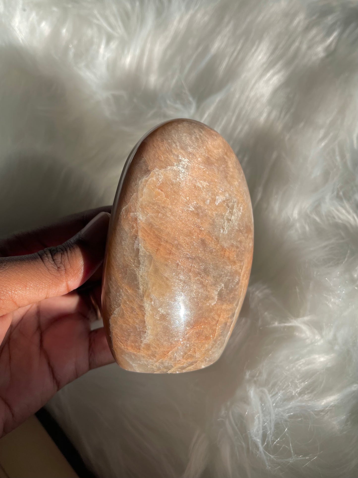 Peach Moonstone