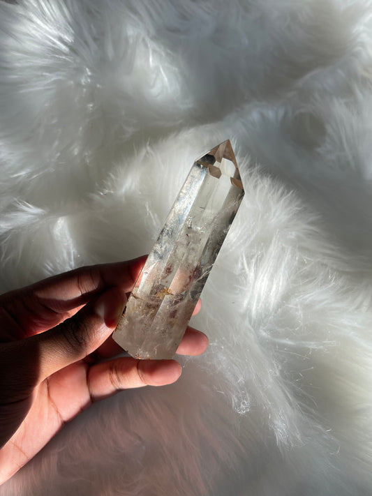 Clear Quartz point (Optic Quartz)