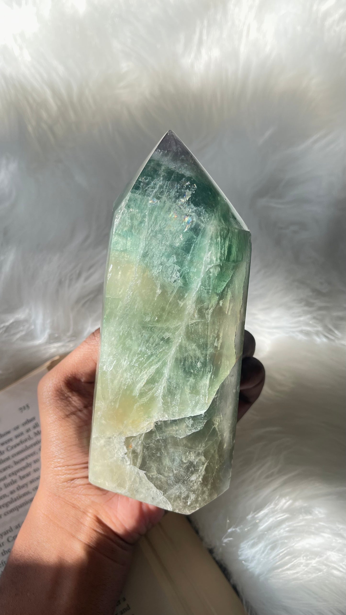 Fluorite point