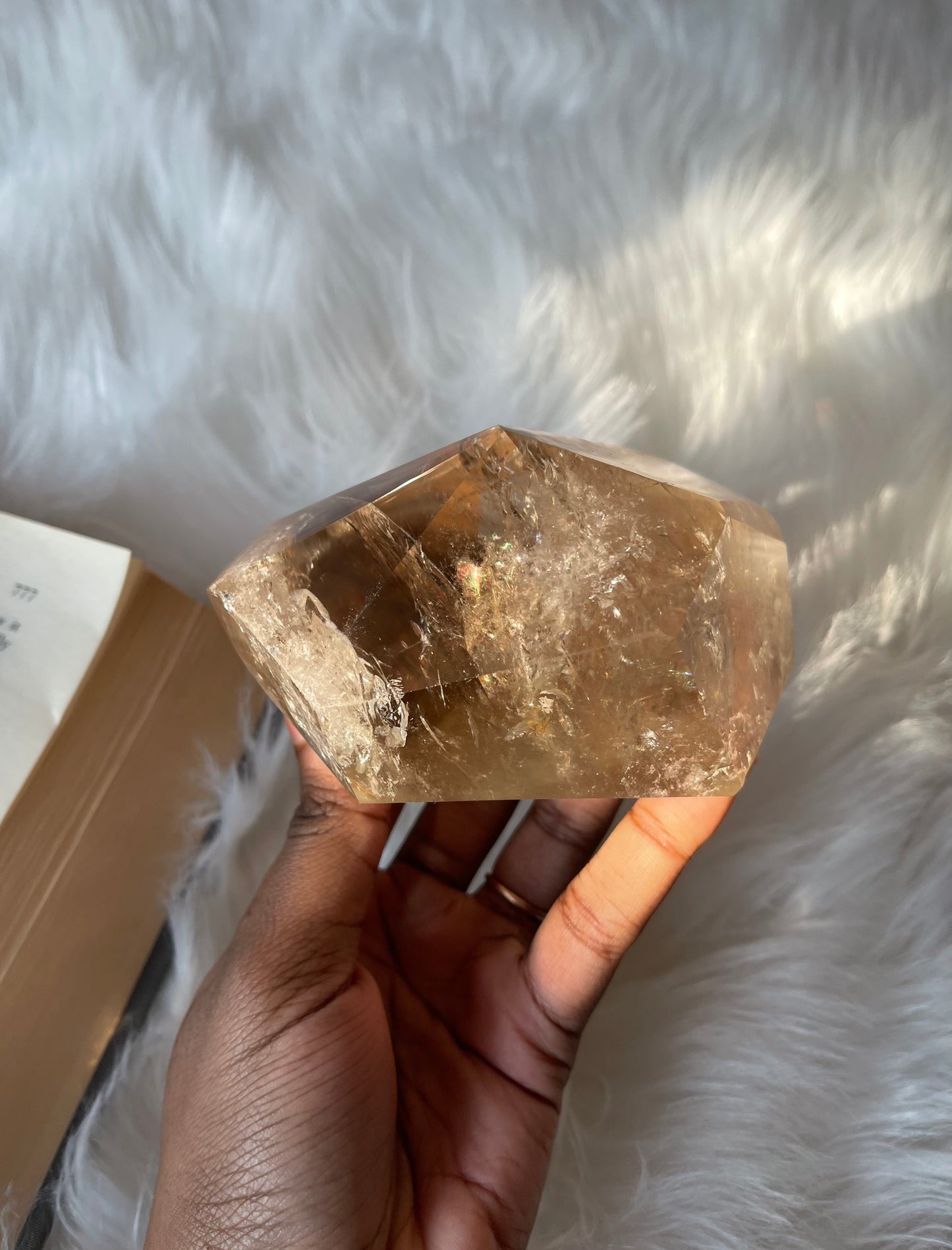 Smoky Quartz faceted