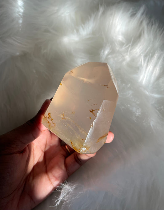 Girasol Quartz point