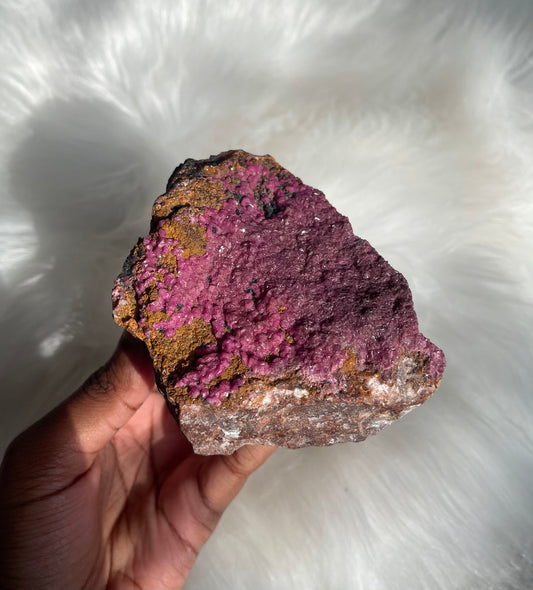 Pink Cobaltoan dolomite