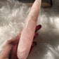 Rose Quartz massage wand large