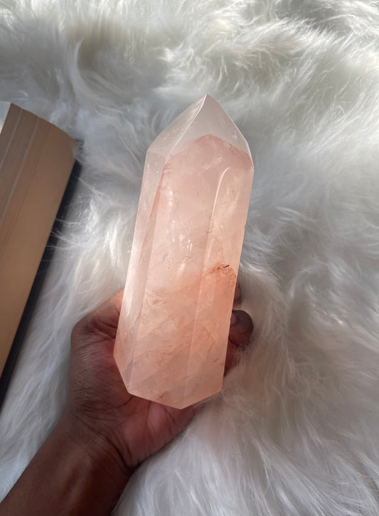 Hematoid Quartz point