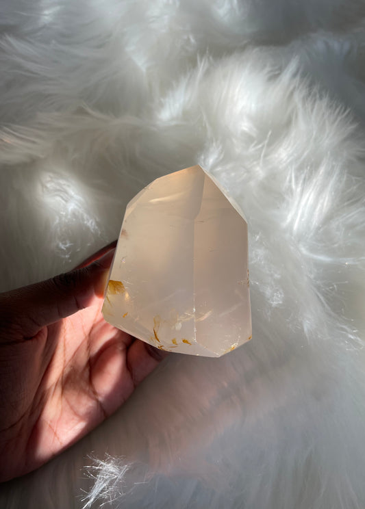 Girasol Quartz point