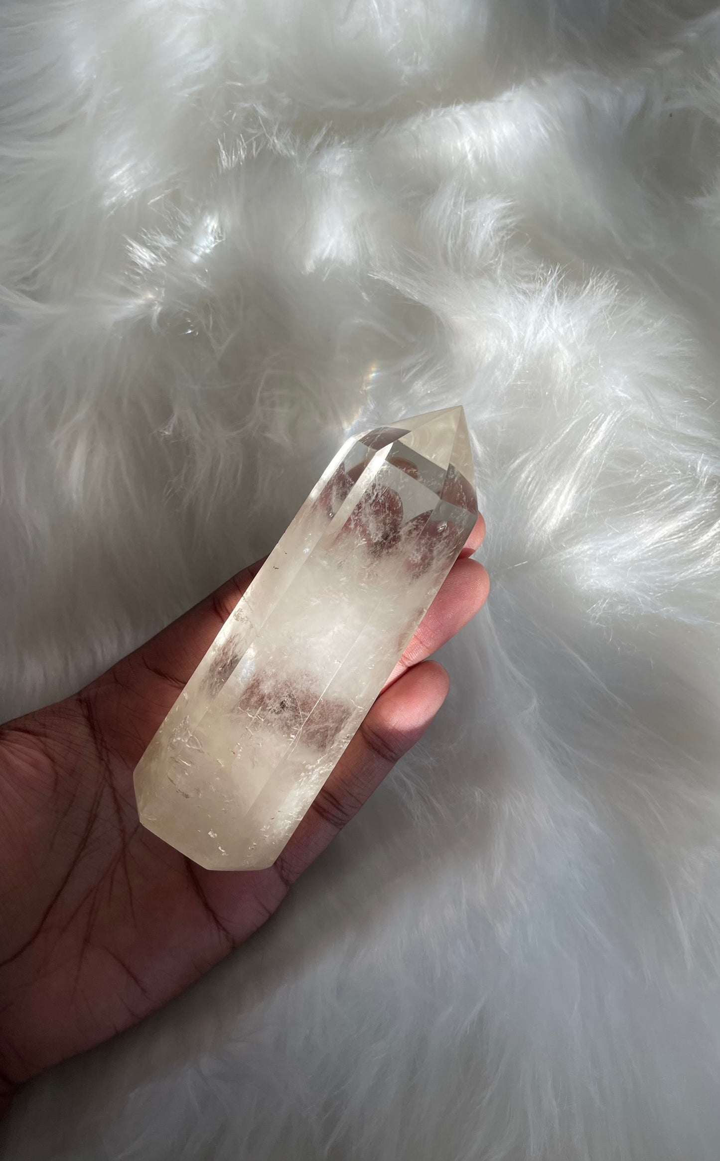 Clear Quartz point (Optic Quartz)