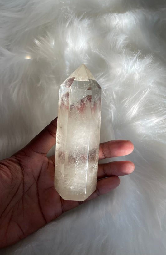 Clear Quartz point (Optic Quartz)