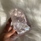 Lavender Iceland Spar flame
